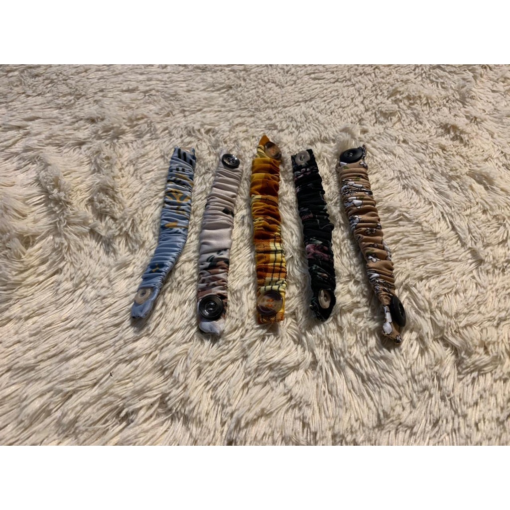 Konektor Masker l Konektor Masker Hijab l Konektor Masker Motif l Strap Mask l Strap Masker Hijab