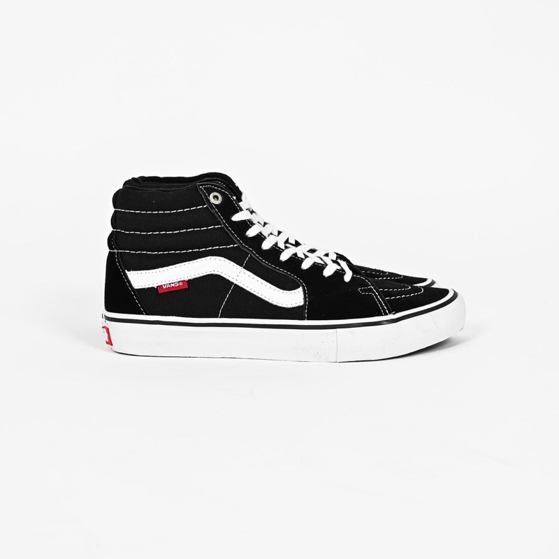 V4ns Sk8 Hi Pro Black White