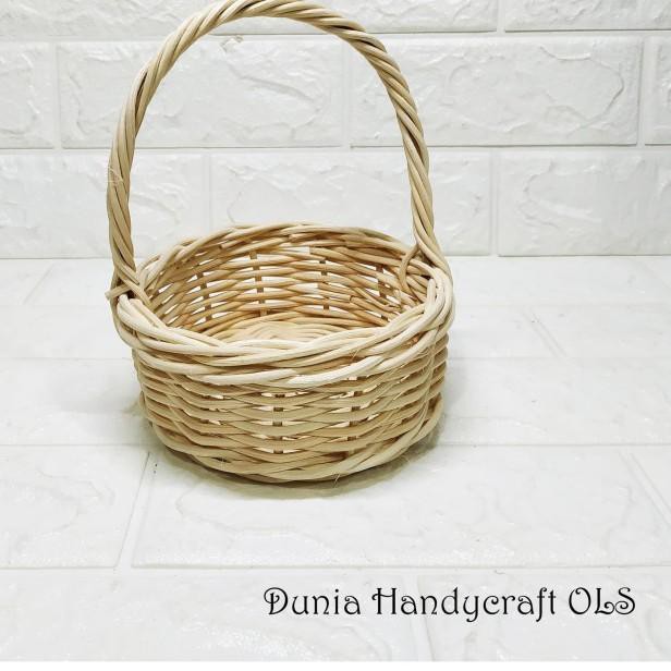 ✤ Keranjang Rotan Bulat Kecil ♣
