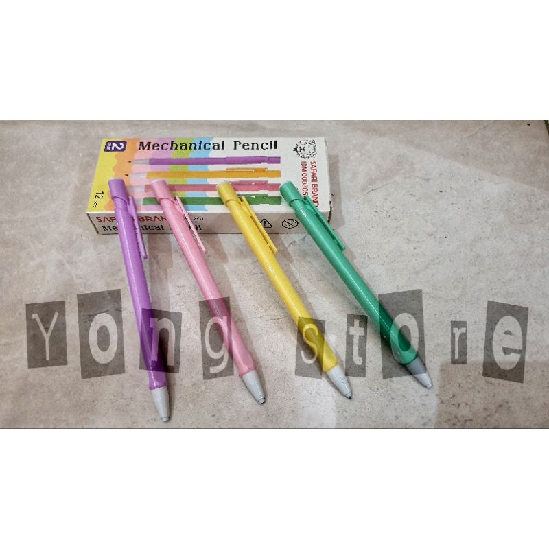 

PENSIL MEKANIK SAFARI 2.0MM SF-201 COLOURFULL / MECHANICAL PENCIL SF 201 2.0MM (PCS) MURAH GROSIR