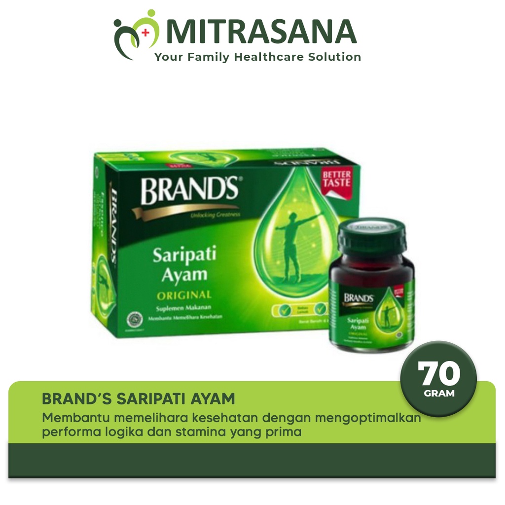 Brand's Essence Of Chicken 70 Gr Saripati Ayam