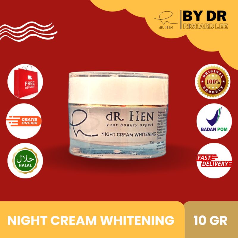 DR HEN ATHENA NIGHT CREAM ACNE NIGHT CREAM WHITENING BY DR RICHARD LEE dr hen skincare