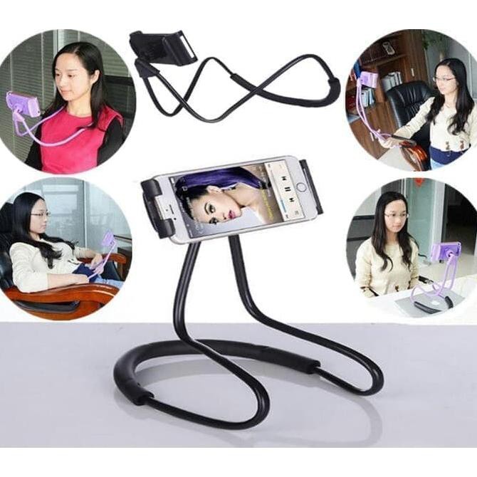 ☛☛ BEST QUALITY TRIPOD HP MURAH☛☛ LAZYPOD LEHER / HOLDER HP LEHER / LAZY HANGING NECK CELL