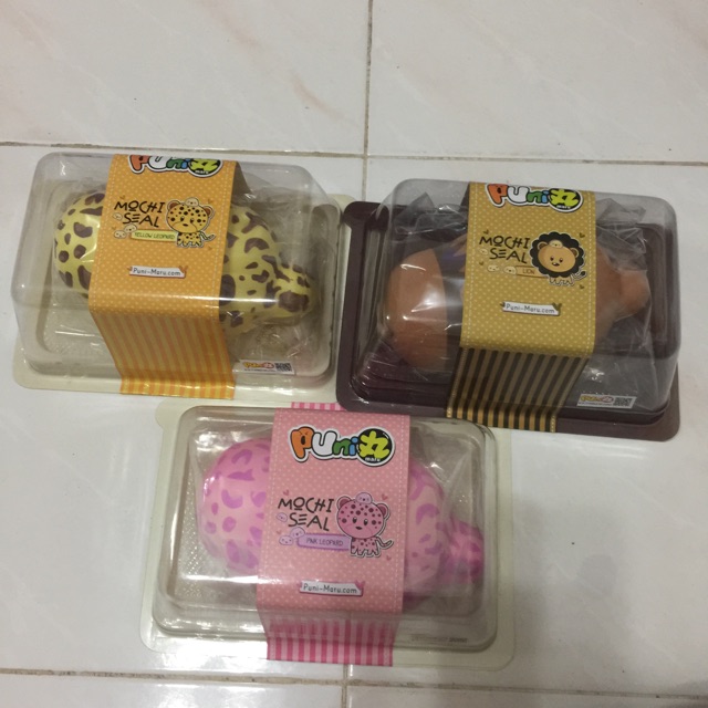 mochi seal squishy new by punimaru