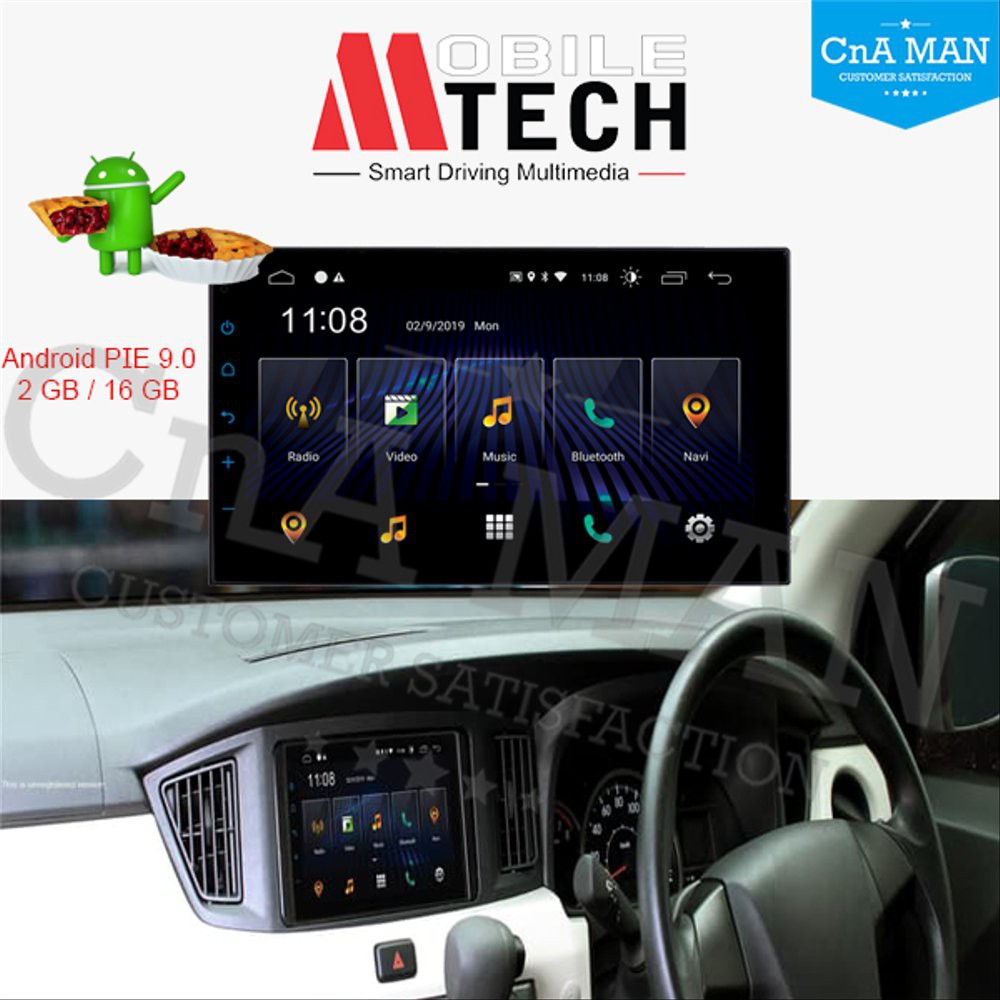 Promo HEAD UNIT MOBIL TV MTECH 8803 ANDROID FULL HD DOUBLE DIN 7 INCH Murah Berkualitas