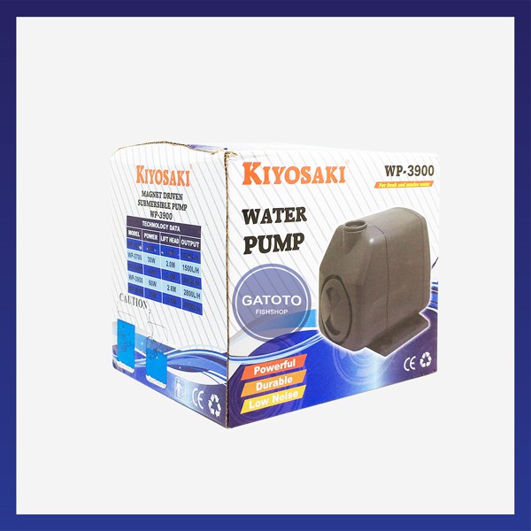 Pompa Air Celup Kolam Aquarium Water Pump KIYOSAKI WP 3900