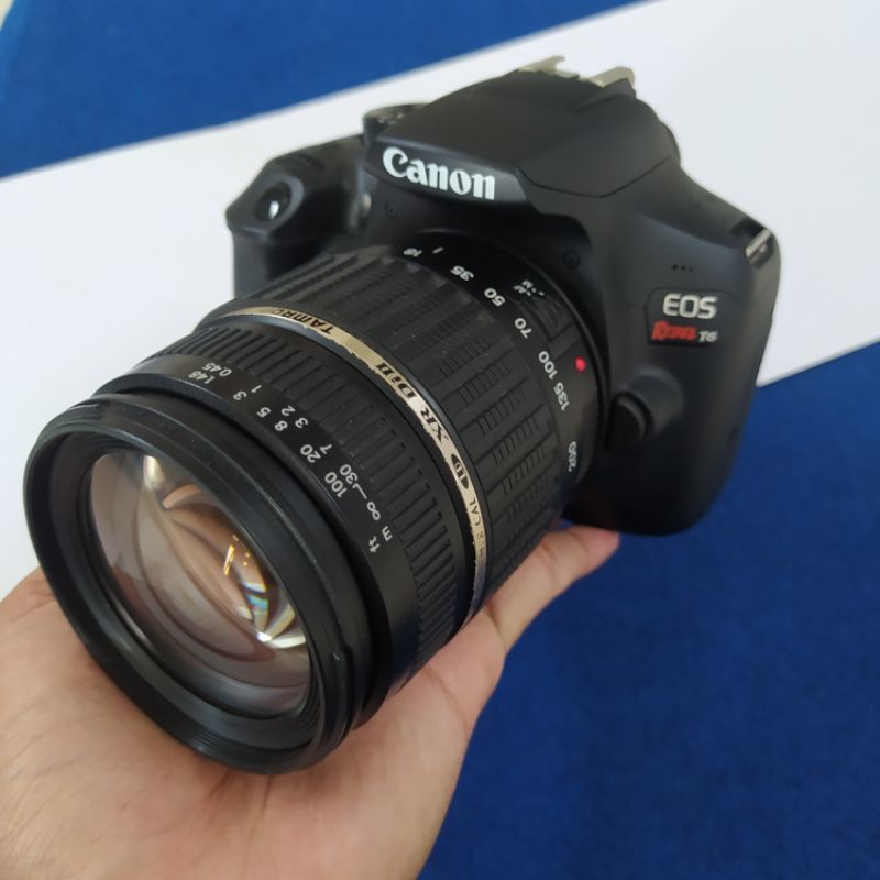 CANON Rebet T6/1300D Lensa Tele Zoom Kamera DSLR - Garansi