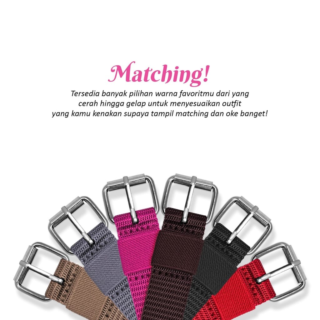 Ikat  Pinggang Pria Panjang Sabuk Pria Nylon Gesper Metal Detector Belt Fashion Men Aksesoris Fashion CODE LZD02