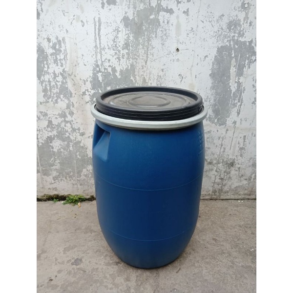Tong/Drum 60L plus Klem(pengunci)