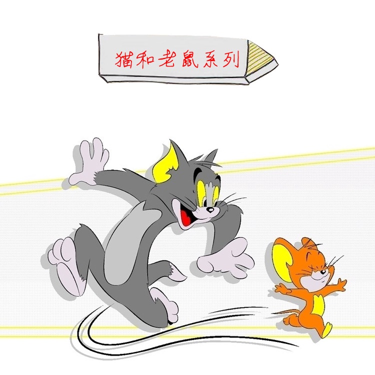 In Harajuku split kucing dan tikus Internet yang terkenal dan vintage Lucu unik kalung disco melompa