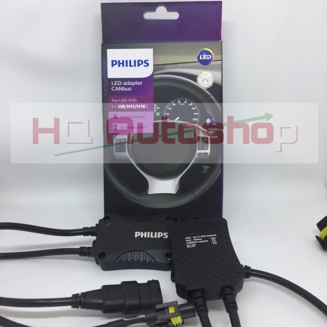 TERMURAH PHILIPS LED CANBUS Adapter H8/H11/H16