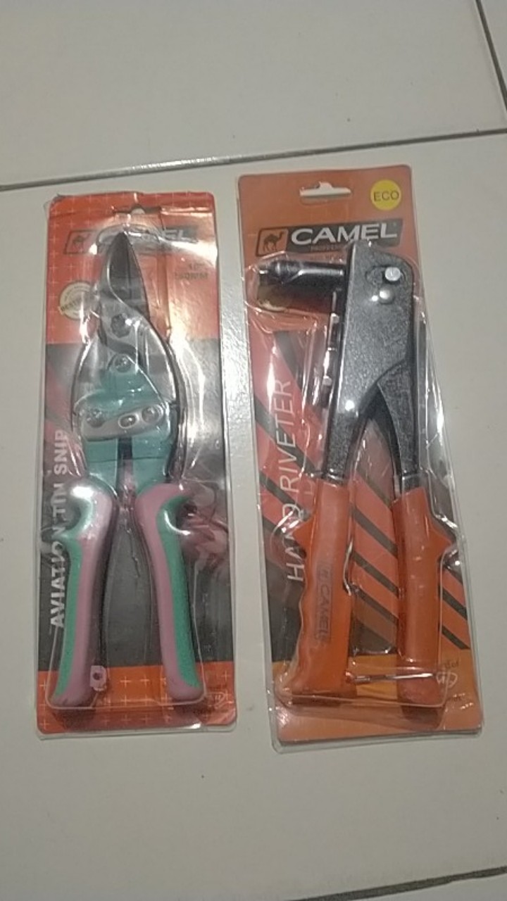 Camel Gunting Holo 10 Hollow Seng Baja Ringan Aviation Tin Snip