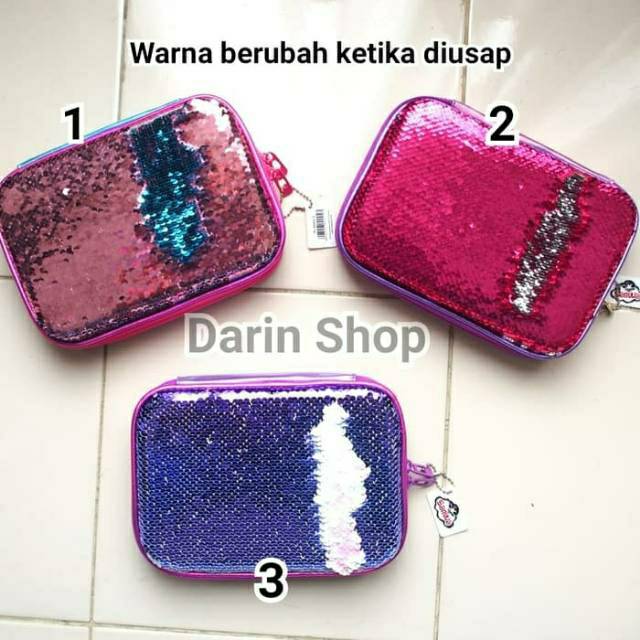 

HARDTOP SEQUIN SANWA SANSAN WAWA KOTAK TEMPAT PENSIL
