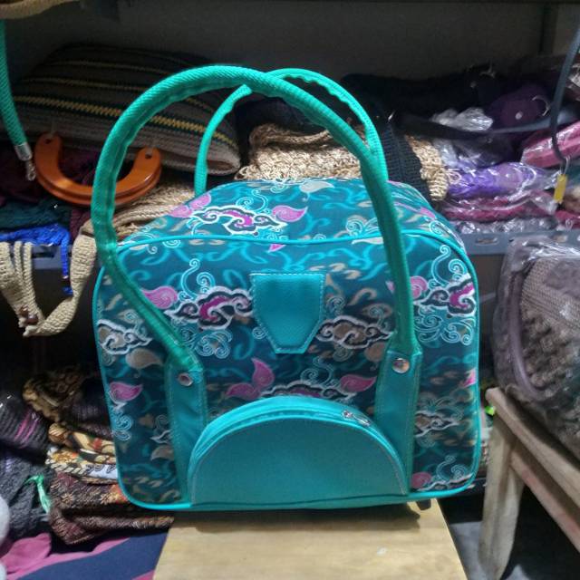 TAS TRAVELLING PACKING BATIK UKURAN KECIL 33x28x20 cm - TAS LAUNDRY MURAH KHAS JOGJA