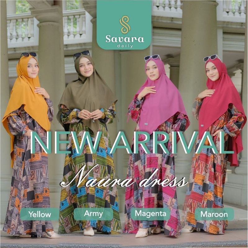 Naura Dress ORI BY Savara Daily