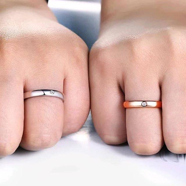 [COD] CINCIN TITANIUM EMAS GOLD SILVER 216L ANTI LUNTUR ANTI KARAT / CINCIN PRIA WANITA ANAK COUPLE TUNANGAN EMAS SICP / DUNIAGELANG.ID