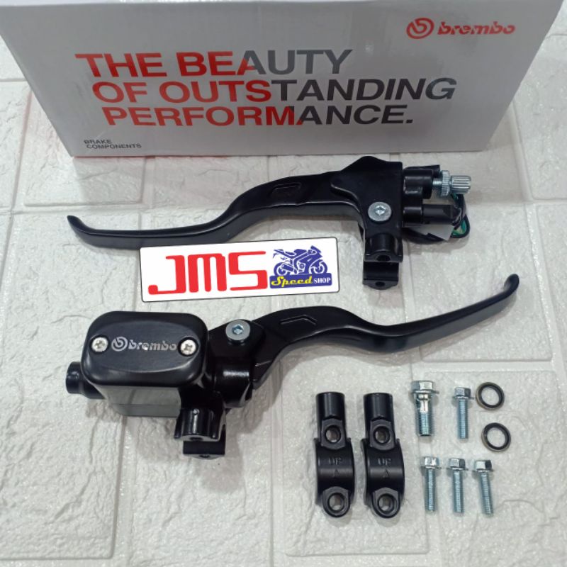 handle master rem Brembo kotak model rcb kiri kanan set universal mio beat vario125/150 scoopy genio aerox lexi soul vixion jupiter mx vega fu gsx cb150