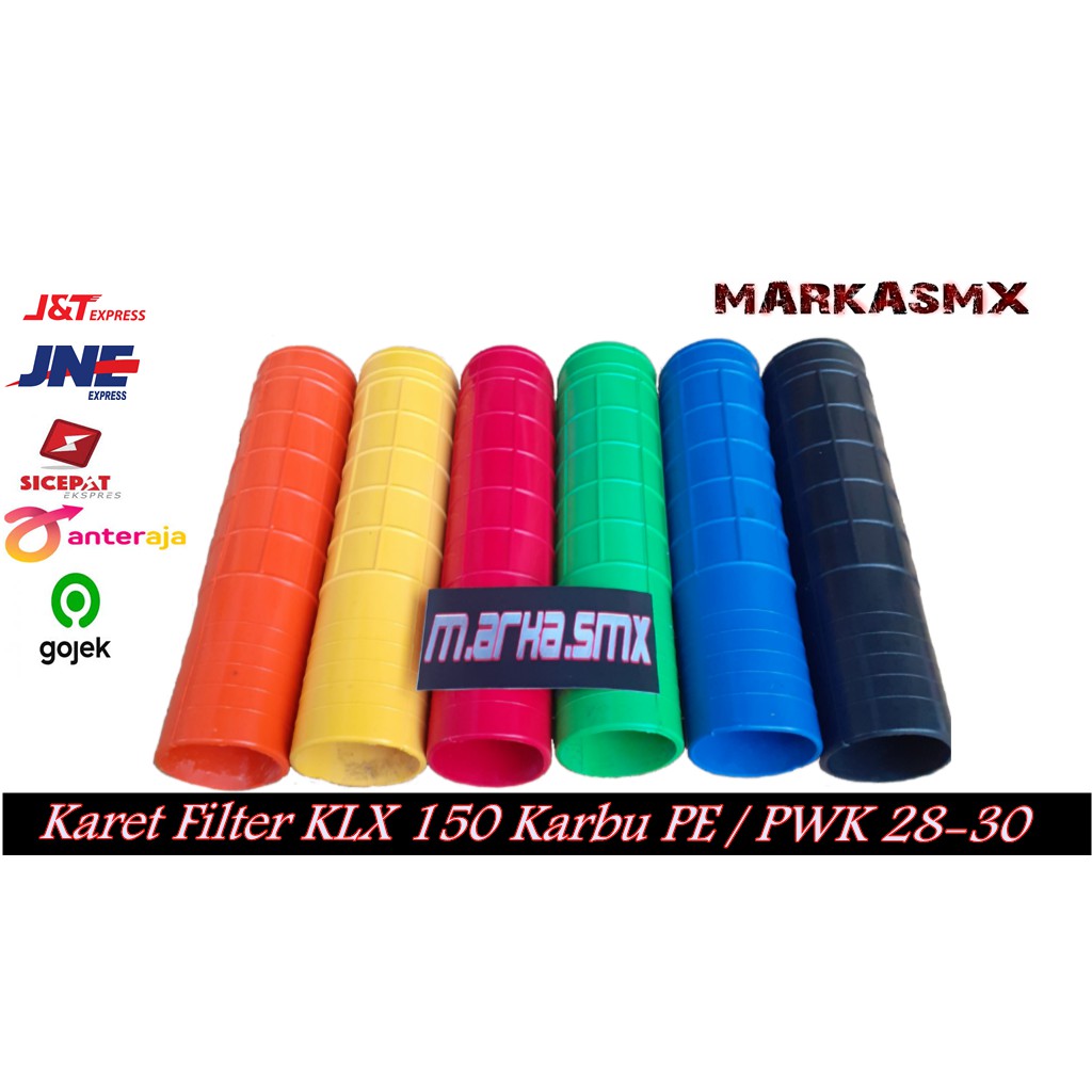 Filter Karbu KLX DTracker 150 PE PWK 28 mm variasi warna