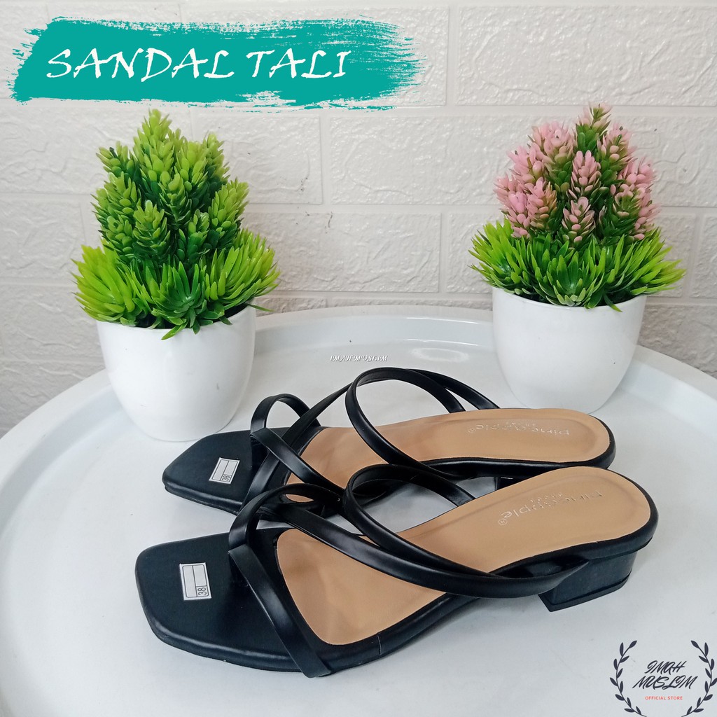 SENDAL WANITA SANDAL PINEAPPLE ORI JEPIT TALI HEELS STYLISH BISA COD