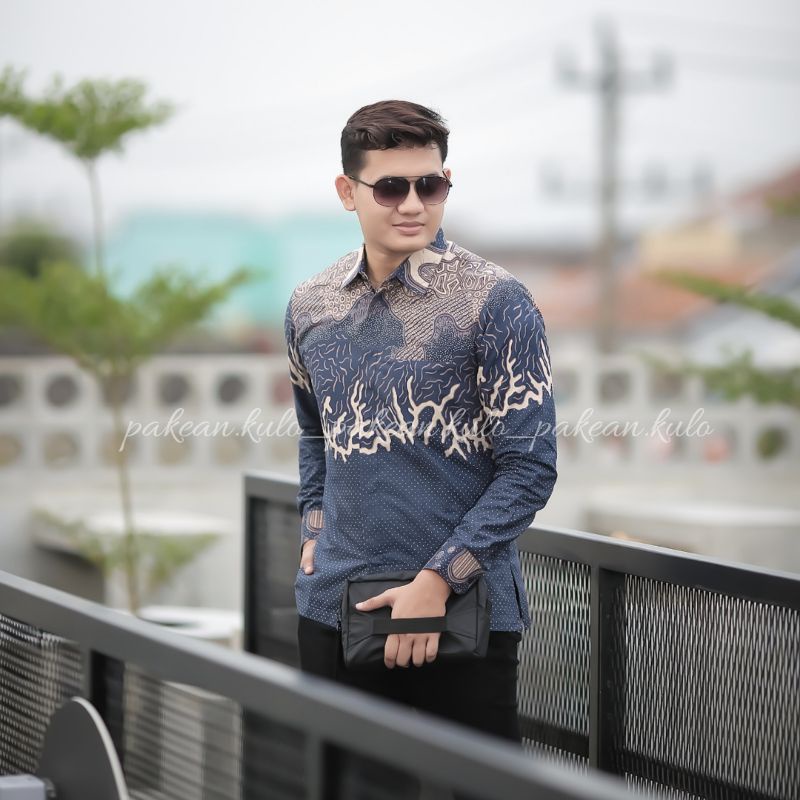 Batik Premium Pria Slimfit || Motif Mahadi