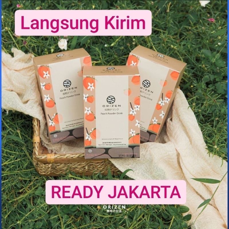 

BISA COD!! PROMO!! ORIZEN PEACH DETOX TEA DISTRIBUTOR RESMI ORIZEN