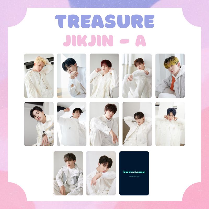 [TREASURE] PHOTOCARD JIKJIN TREASURE ‼️ BACA DESKRIPSI ‼️