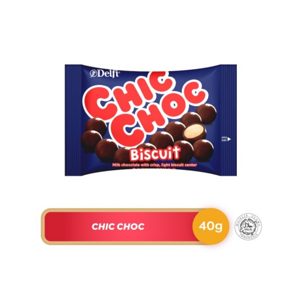 

DELFI Chic Choc Biscuit - 40gr