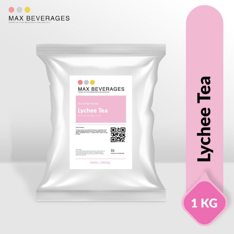 

LYCHEE TEA/ TEH LECI/ BUBUK MINUMAN TEH LECI/ LYCHEE TEA POWDER 1KG