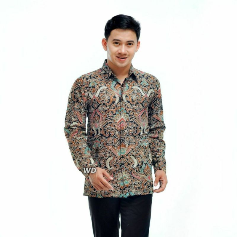 BATIK FINZA JAYA | BAJU BATIK PRIA Gus Azmi Syubbanul Muslimin Batik Katun Halus Hadroh