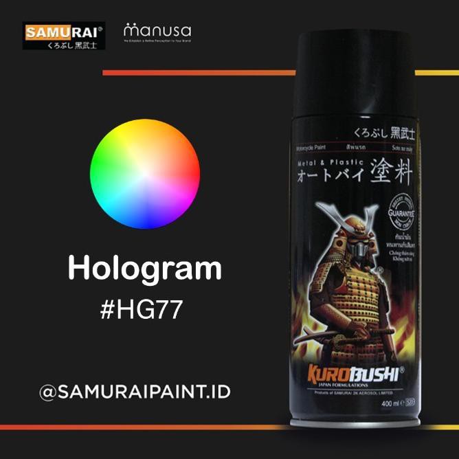 

Samurai Paint Warna Inti Hologram HG77