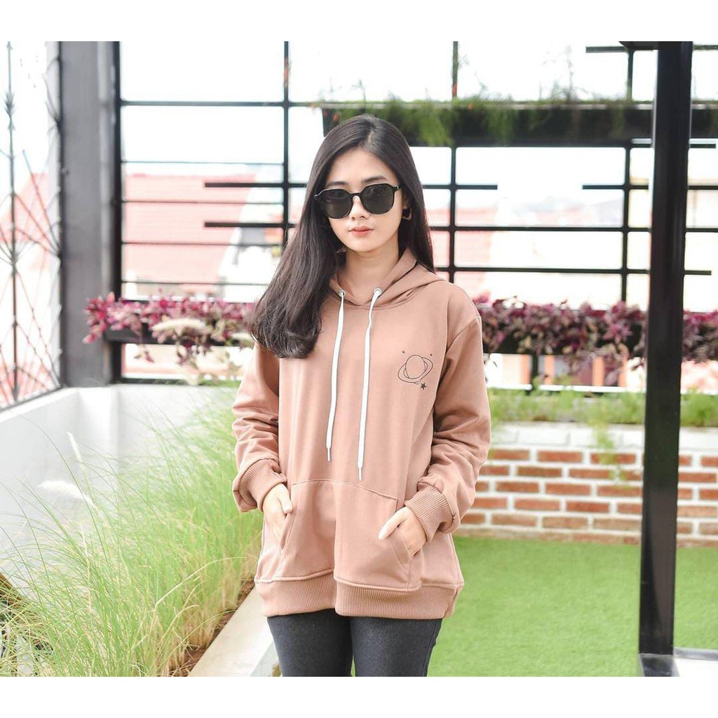 Hoodie Jumper Space Sweater (Pria &amp; Wanita) Planet Uranus