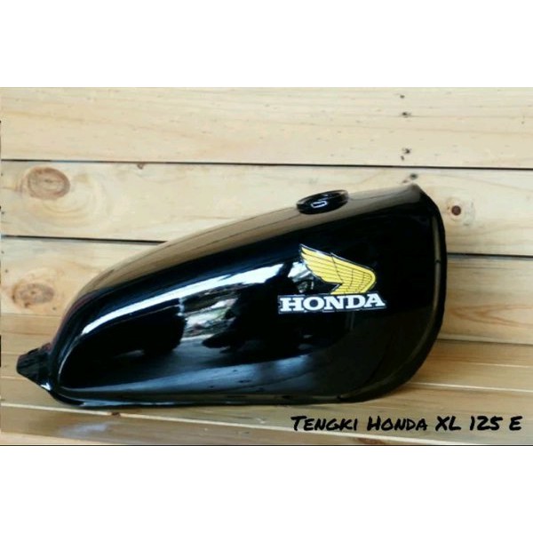 Tangki Honda XL125 E jadul Black