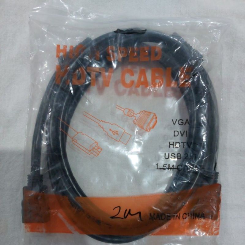 Kabel HDMI Laptop Ke TV 1.5 M / Laptop To Tv