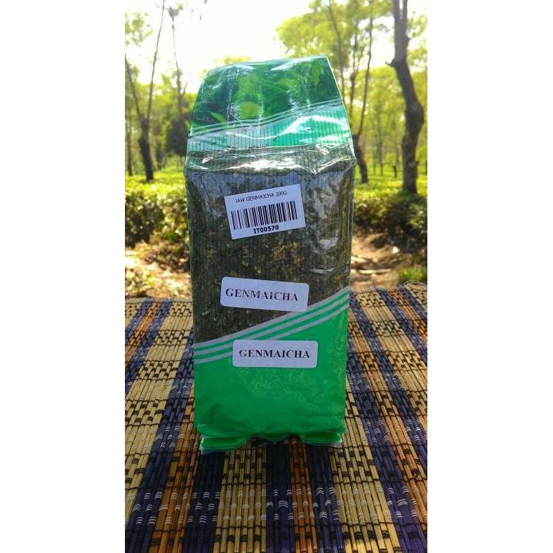 

Jaw Genmaicha Tea 200 gr | Teh Hijau Khas Jepang HEMAT