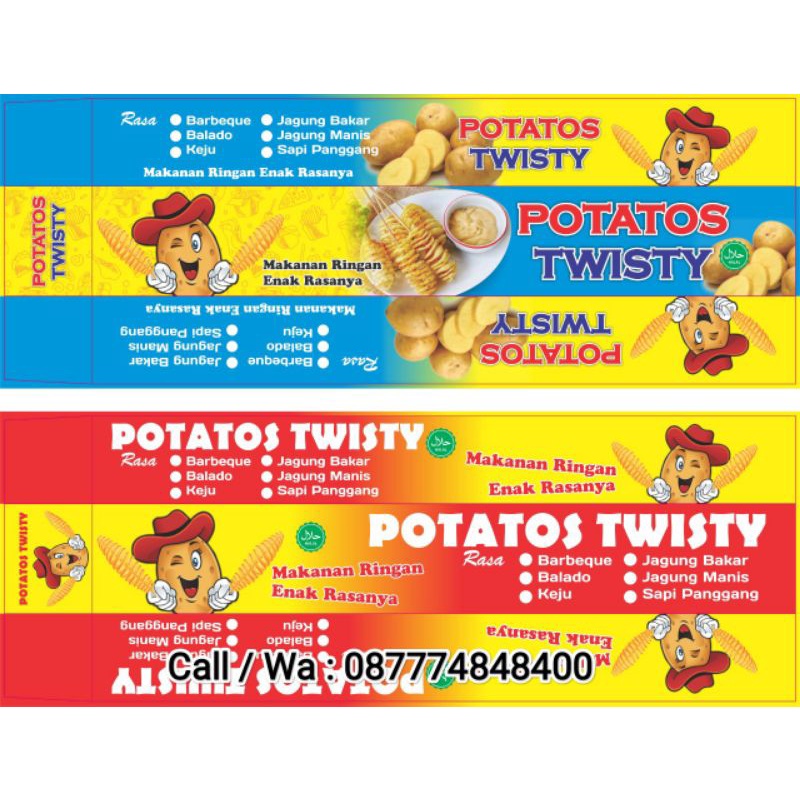 {Termurah}kertas kentang spiral kentang ulir kertas kemasan kentang