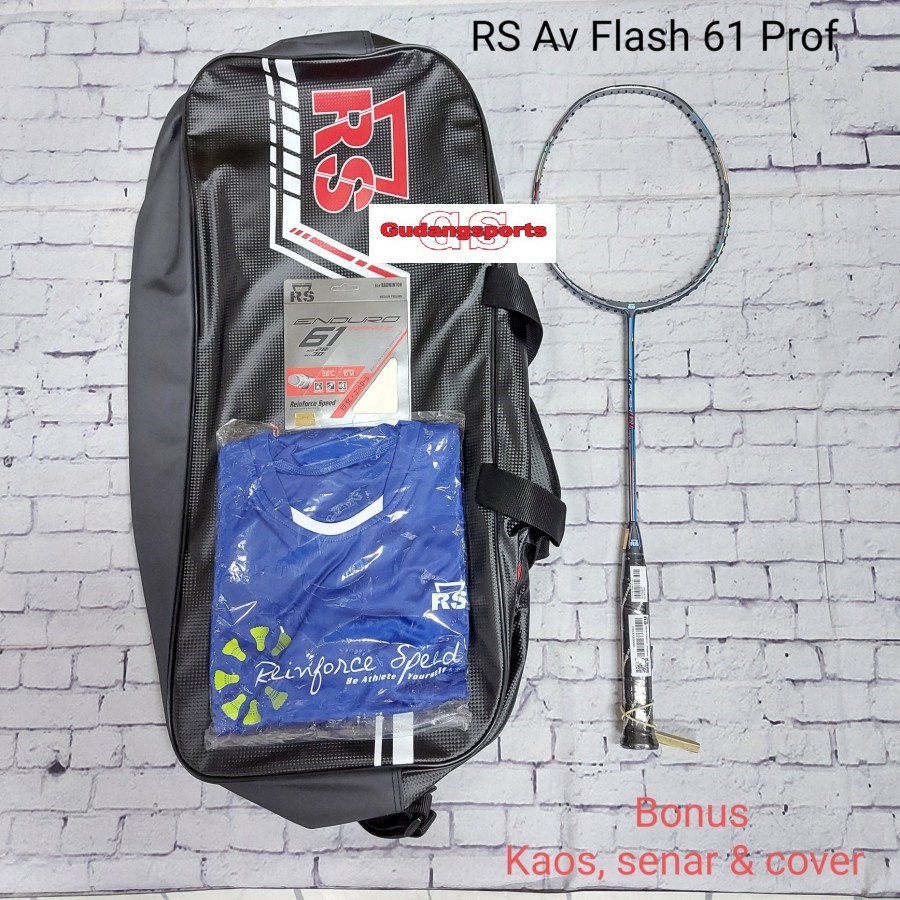 Raket Badminton RS AV Flash 61 Prof Original