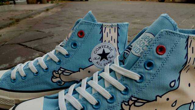 CONVERSE CT 70 HIGH WEARA SOCK BLUE