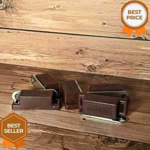 KITENJO MAGNIT KECIL LEMARI KAYU WARNA COKLAT / MAGNET KECIL LEMARI KAYU