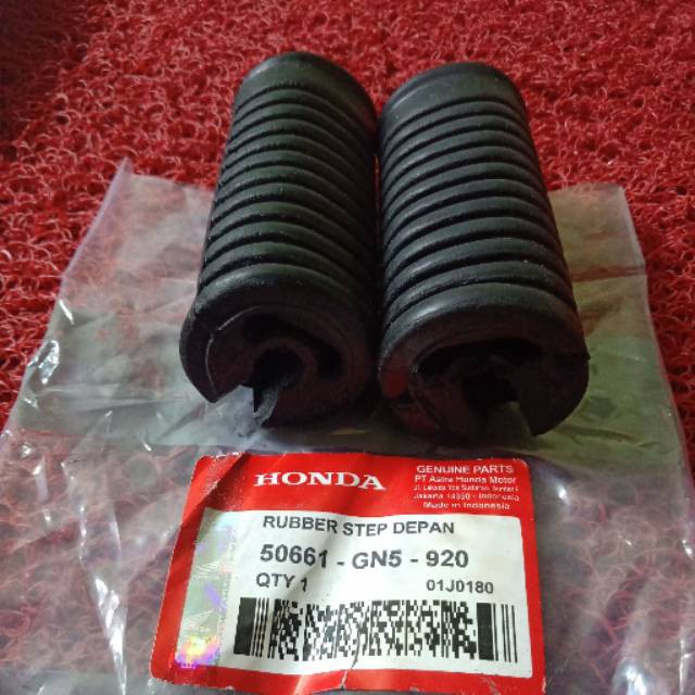 KARET BASTEP DEPAN GRAND SUPRA X125 KARISMA SUPRA FIT NEW