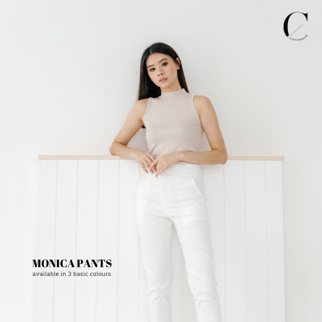 MONICA PANTS - CELANA KANTOR PREMIUM WANITA