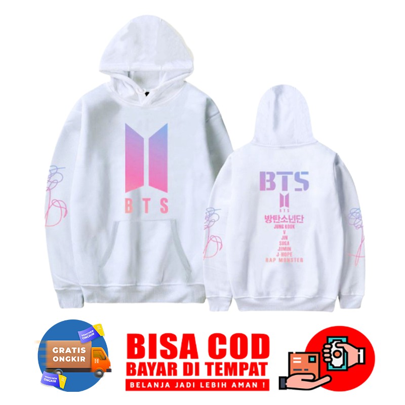 Sweater KOREA Perempuan fleece Tebal anak dewasa / JaketMurah / Hoodie Jimin Suga (COD)-2