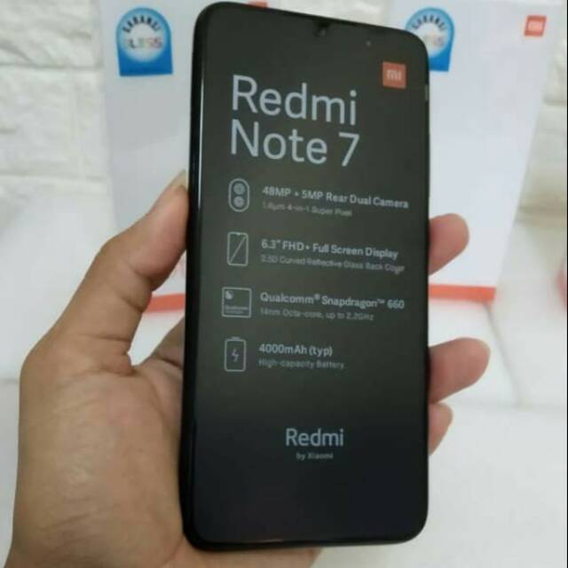 Xiaomi Redmi Note 7 Ram 6GB Rom 64GB Garansi Distributor 1 Tahun