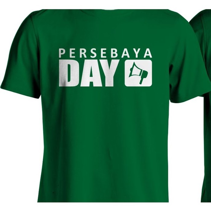 KAOS PERSSEBAYA DAY TOA BAJU TSHIRT COMBED 30S