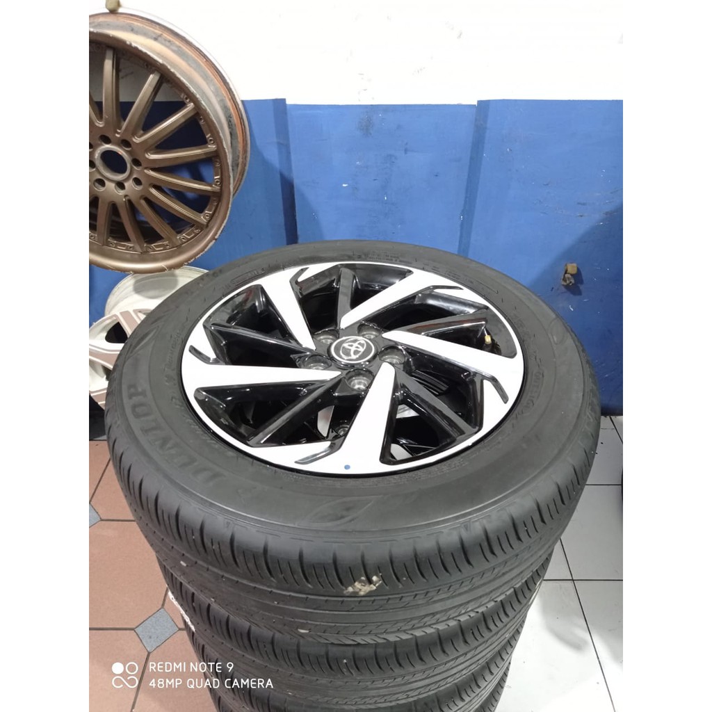 velg mobil Seken New Rush Ring 17x7 pcd 5x115 seken murah plus ban 215 60  seken mewah
