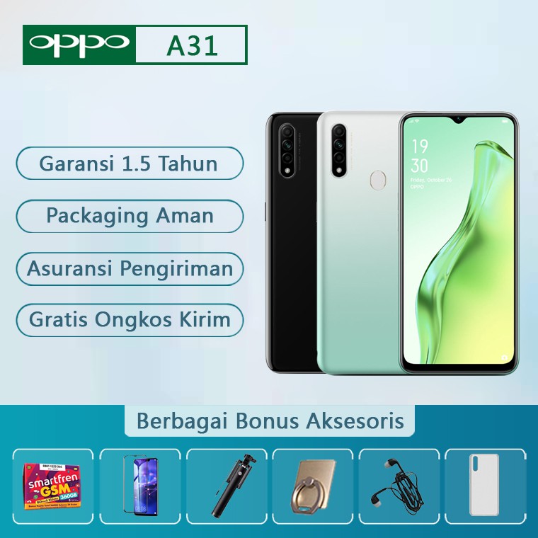 oppo a31 4gb 128gb