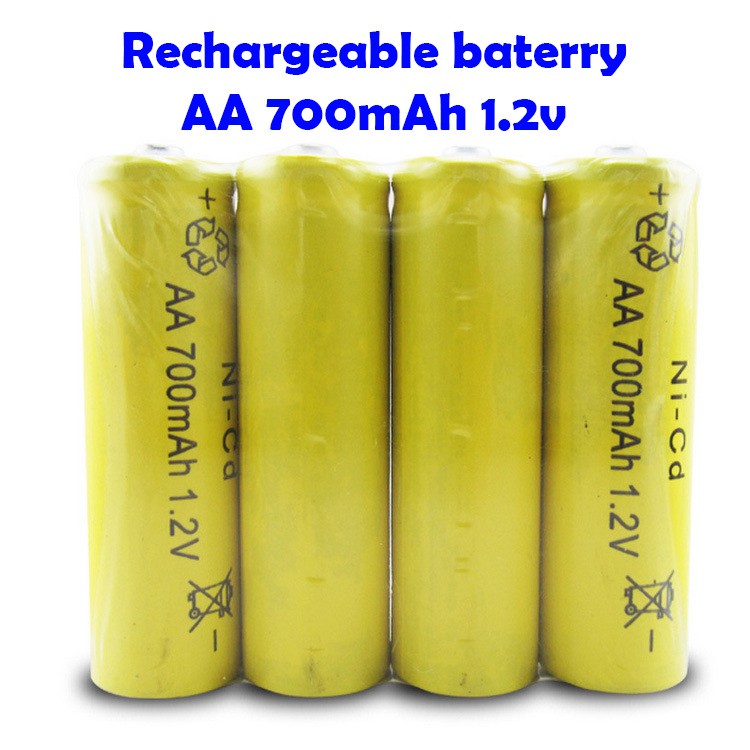 Baterai Battery Batere Charge AA A2 Rechargeable 700mah Nicd