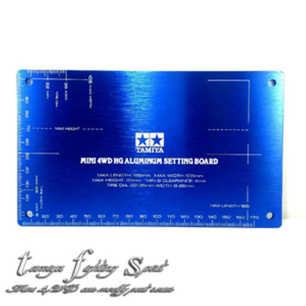Jual TL1322   HG Aluminum Setting Board Deep Blue Rep Tamiya 95201 Mini 4WD Diskon