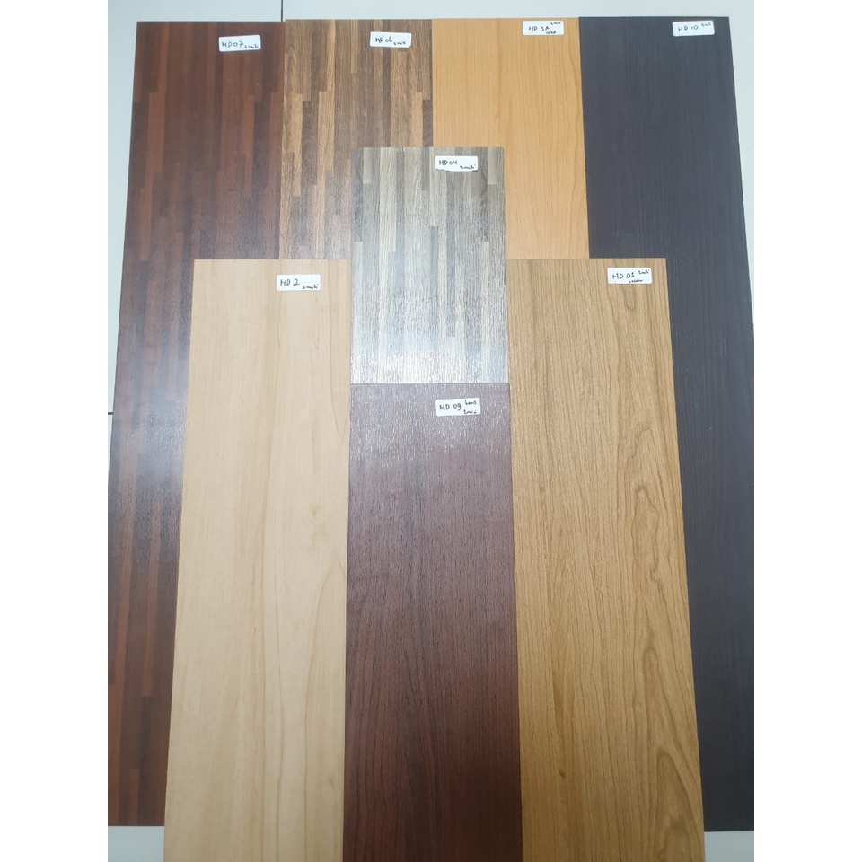 LANTAI VINYL PLANK PARKET HOME DECO Per BOX Bertekstur 2mm (1box 5M² = 31 lembar)