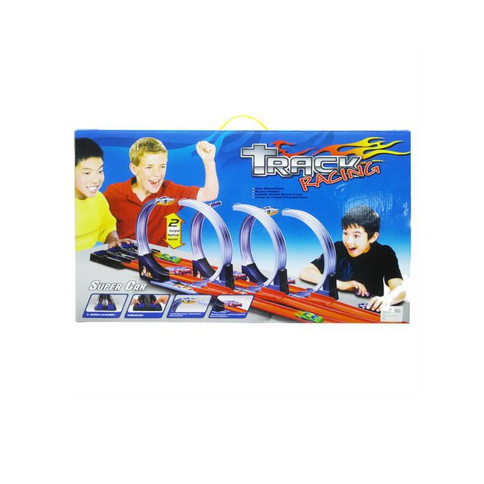 TRACK RACING mainan mobil balap arena hot wheels MOUT-247