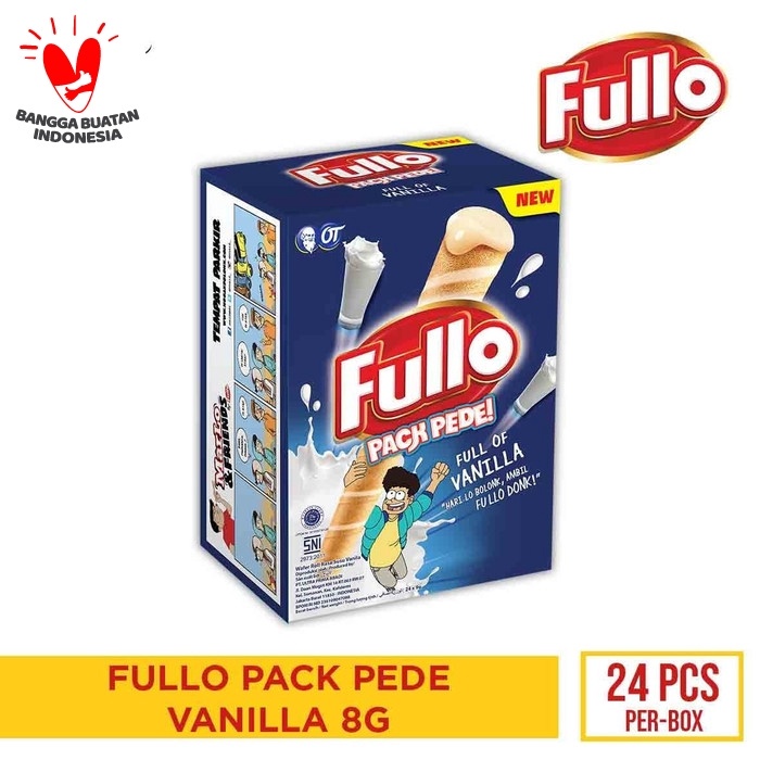 

Instant-Camilan- Fullo Stick Vanilla 9Gr - 1 Box Isi 24Pcs -Camilan-Instant.